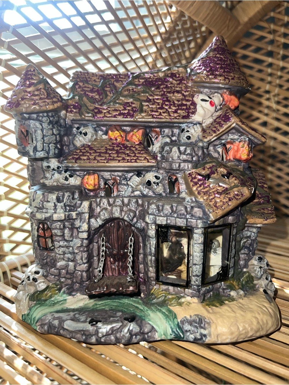 Halloween House Skull Ghost Village East West Distributing Co.